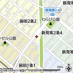 〒006-0812 北海道札幌市手稲区前田二条の地図