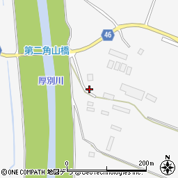 北海道江別市元野幌1134周辺の地図