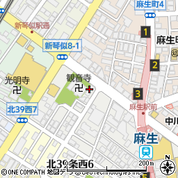 善光堂福田仏壇店札幌店周辺の地図