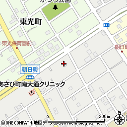 ヴィラージュ朝日町２周辺の地図