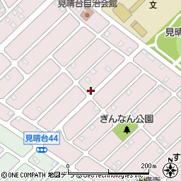 〒067-0042 北海道江別市見晴台の地図