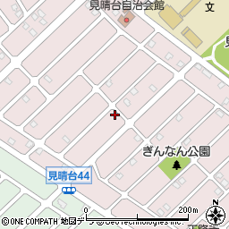 北海道江別市見晴台61-1周辺の地図