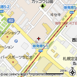 タマホーム株式会社　札幌支店周辺の地図