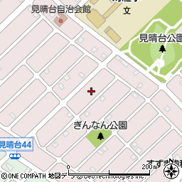 北海道江別市見晴台46周辺の地図