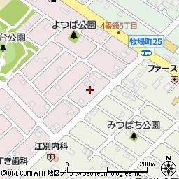 北海道江別市見晴台28周辺の地図