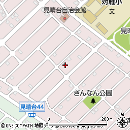 北海道江別市見晴台51-12周辺の地図