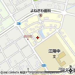 北海道江別市萌えぎ野中央6周辺の地図