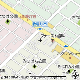 北海道江別市元江別本町23周辺の地図