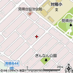 北海道江別市見晴台51周辺の地図
