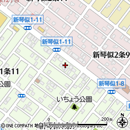ハラダ製茶株式会社　札幌営業所周辺の地図