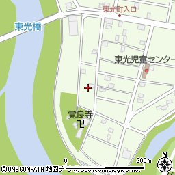 北海道江別市東光町16周辺の地図