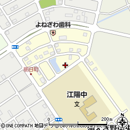 北海道江別市萌えぎ野中央7周辺の地図