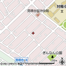 北海道江別市見晴台52-12周辺の地図