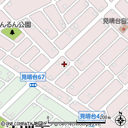 北海道江別市見晴台70-3周辺の地図
