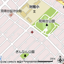 北海道江別市見晴台49-17周辺の地図