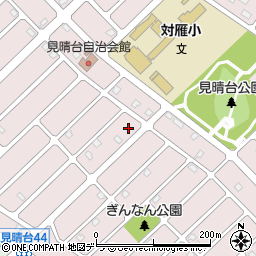 北海道江別市見晴台51-3周辺の地図