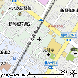 麻生パーク・ホームズ周辺の地図