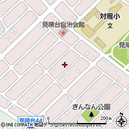 北海道江別市見晴台52-6周辺の地図