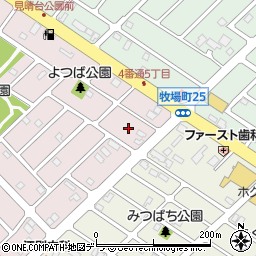 北海道江別市見晴台23周辺の地図
