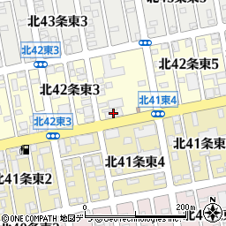 東建コーポレーション株式会社　ホームメイト札幌店周辺の地図