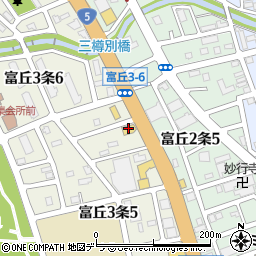 ＨｏｎｄａＣａｒｓ札幌西手稲富丘店周辺の地図