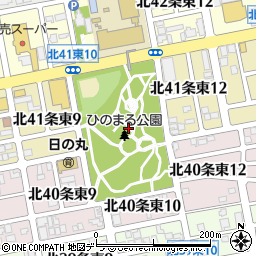 北海道札幌市東区北４１条東10丁目周辺の地図