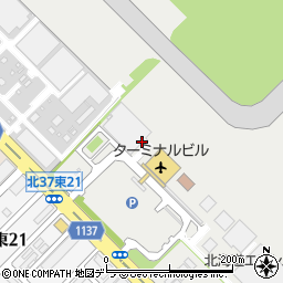 中日本航空株式会社　丘珠運航所周辺の地図