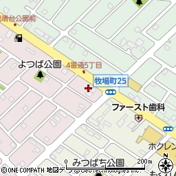北海道江別市見晴台22周辺の地図