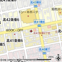 北海道札幌市東区北４１条東7丁目3周辺の地図