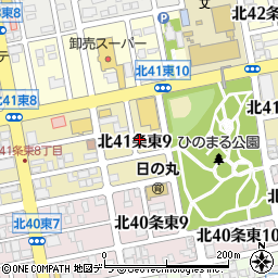 北海道札幌市東区北４１条東9丁目周辺の地図