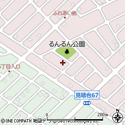 北海道江別市見晴台83-5周辺の地図