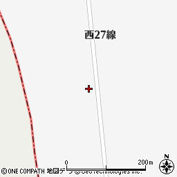 北海道河東郡鹿追町幌内西２７線30周辺の地図