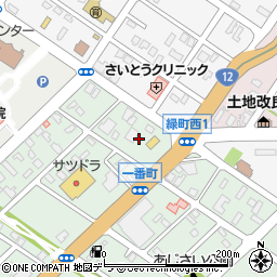 江別協同自動車株式会社周辺の地図