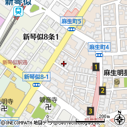 レオパレスＭ＆Ｔ麻生町周辺の地図