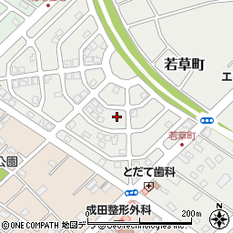 〒067-0004 北海道江別市若草町の地図