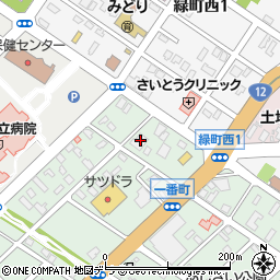 江別協同自動車株式会社周辺の地図