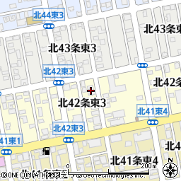 有限会社札幌北栄リース周辺の地図