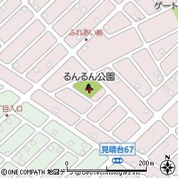 北海道江別市見晴台82周辺の地図