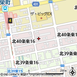 ラフォーレ栄町周辺の地図