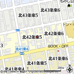 炉研札幌支店周辺の地図