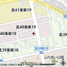 ＴＯＮＥ株式会社　札幌営業所周辺の地図