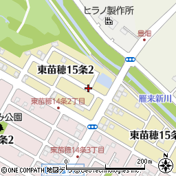 北海道札幌市東区東苗穂１５条周辺の地図