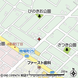 北海道江別市元江別744周辺の地図