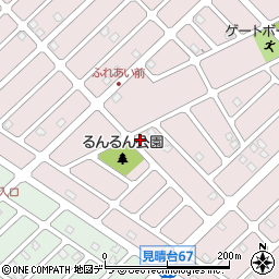 北海道江別市見晴台75-26周辺の地図