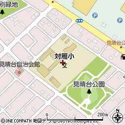 北海道江別市見晴台17周辺の地図