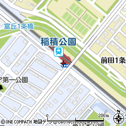稲積公園駅周辺の地図