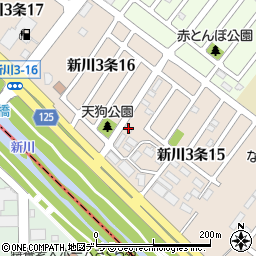 新川３１５周辺の地図