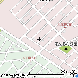 北海道江別市見晴台87-9周辺の地図