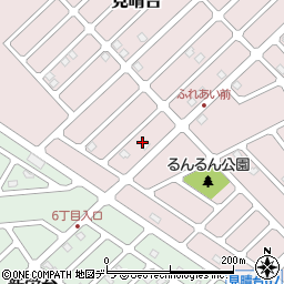 北海道江別市見晴台86周辺の地図