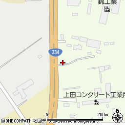北海道岩見沢市栗沢町最上498周辺の地図